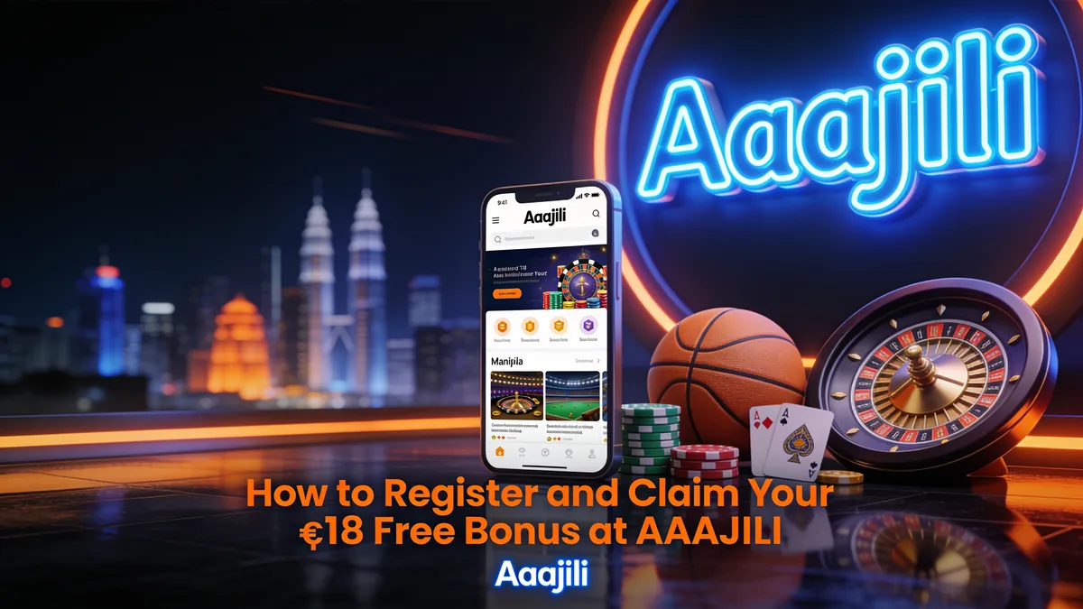 How to Register and Claim Your ₱18 Free Bonus at AAAJILI for players in the Philippines